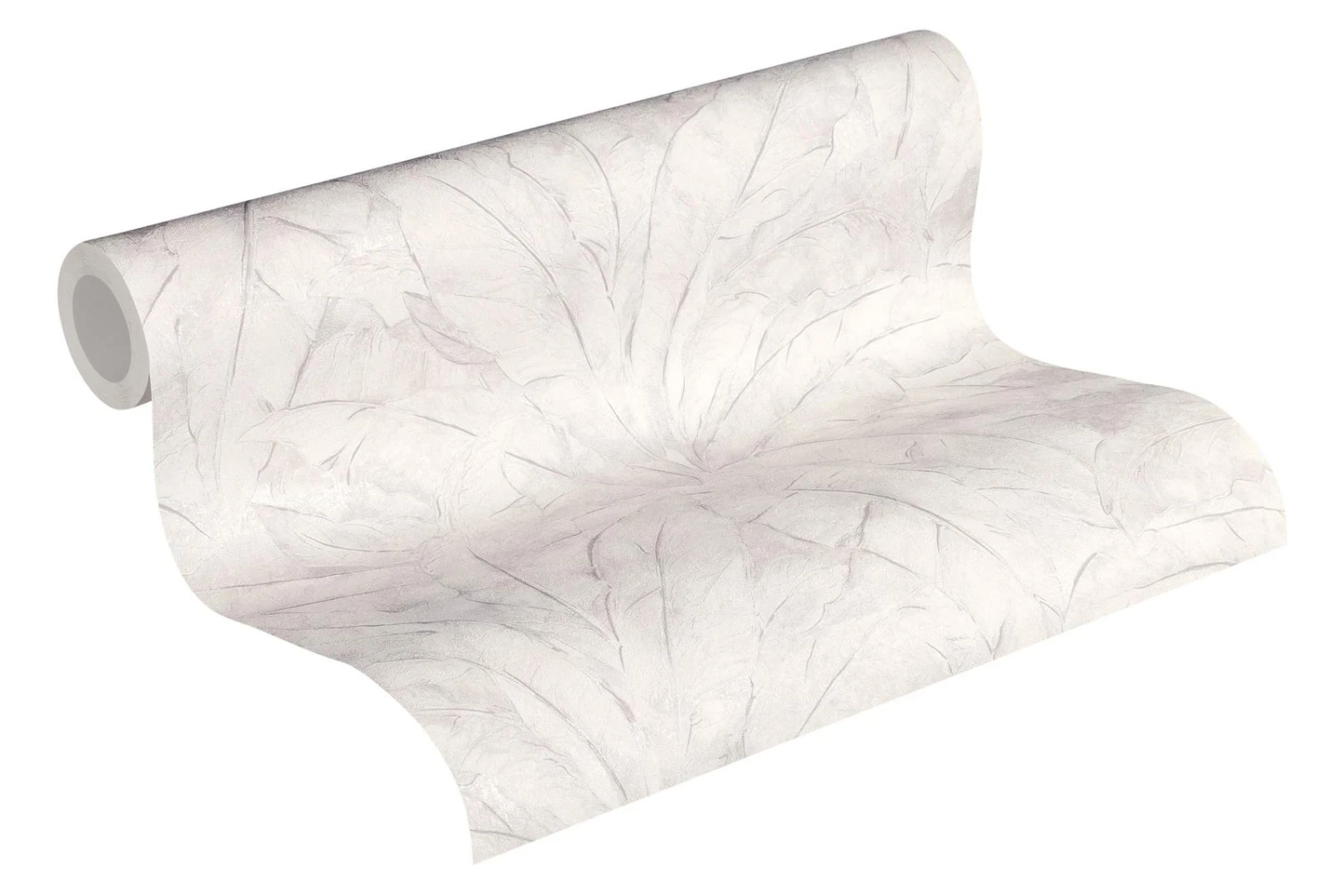 Vliestapete Blätter Tropisch Hellgrau Glanz 36927-4 5 Vliestapete Blätter Tropisch Hellgrau Glanz 36927-4 - Image 3