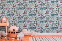 A.S. Creation Vliestapete Kinder Blumen Tiere Weiß Bunt 38120-1 8 A.S. Creation Vliestapete Kinder Blumen Tiere Weiß Bunt 38120-1 -Dekor Verkauf Vliestapete Kinder Blumen Tiere weiss bunt 38120 1 63208431 1