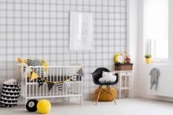 A.S. Creation Vliestapete Kinder Kariert Beige Grau Weiß 38122-1 -Dekor Verkauf Vliestapete Kinder Kariert beige grau weiss 38122 1 63208435 1