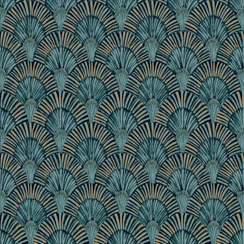 Vliestapete Pfauenfedern Grün Blau Gold JF3001 Grandeco 3 Vliestapete Pfauenfedern Grün Blau Gold JF3001 Grandeco