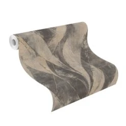 Vliestapete Pflanzen Blätter Anthrazit 520071 Rasch -Dekor Verkauf Vliestapete Pflanzen Blaetter Anthrazit 520071 rasch 63212875 2