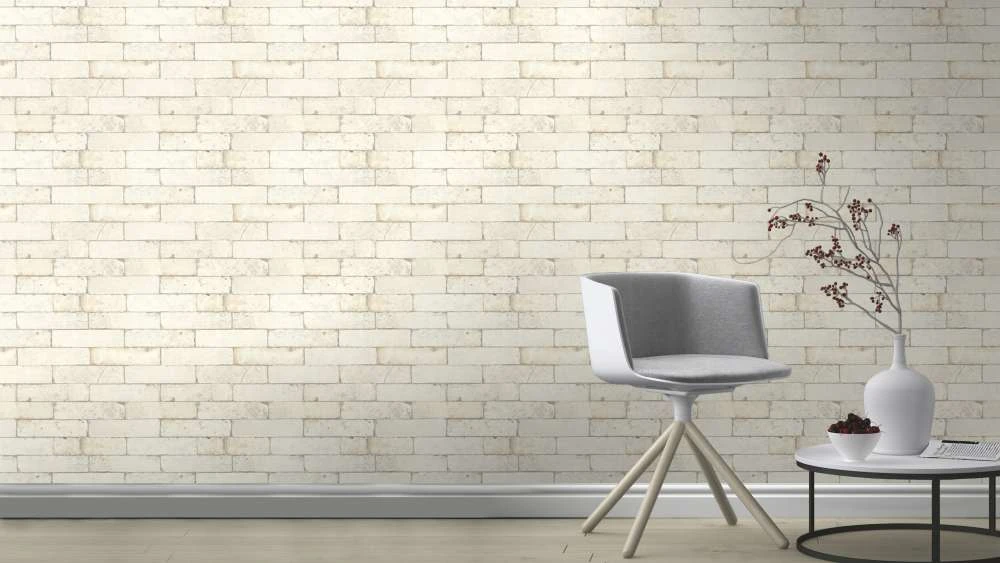 Tapete Vlies Stein-Optik Backstein Creme Hellgrau 446319 5 Tapete Vlies Stein-Optik Backstein Creme Hellgrau 446319 - Image 3