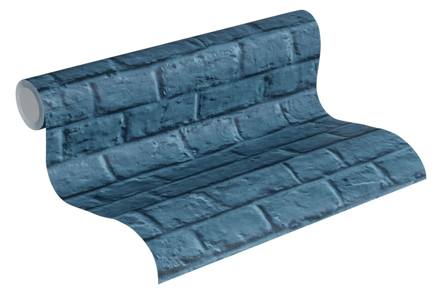 Vliestapete Steinmauer Blau 36912-3 4 Vliestapete Steinmauer Blau 36912-3 - Image 2