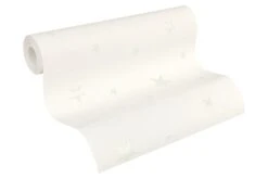 A.S. Creation Vliestapete Sterne Glow In The Dark Weiß 32440-1