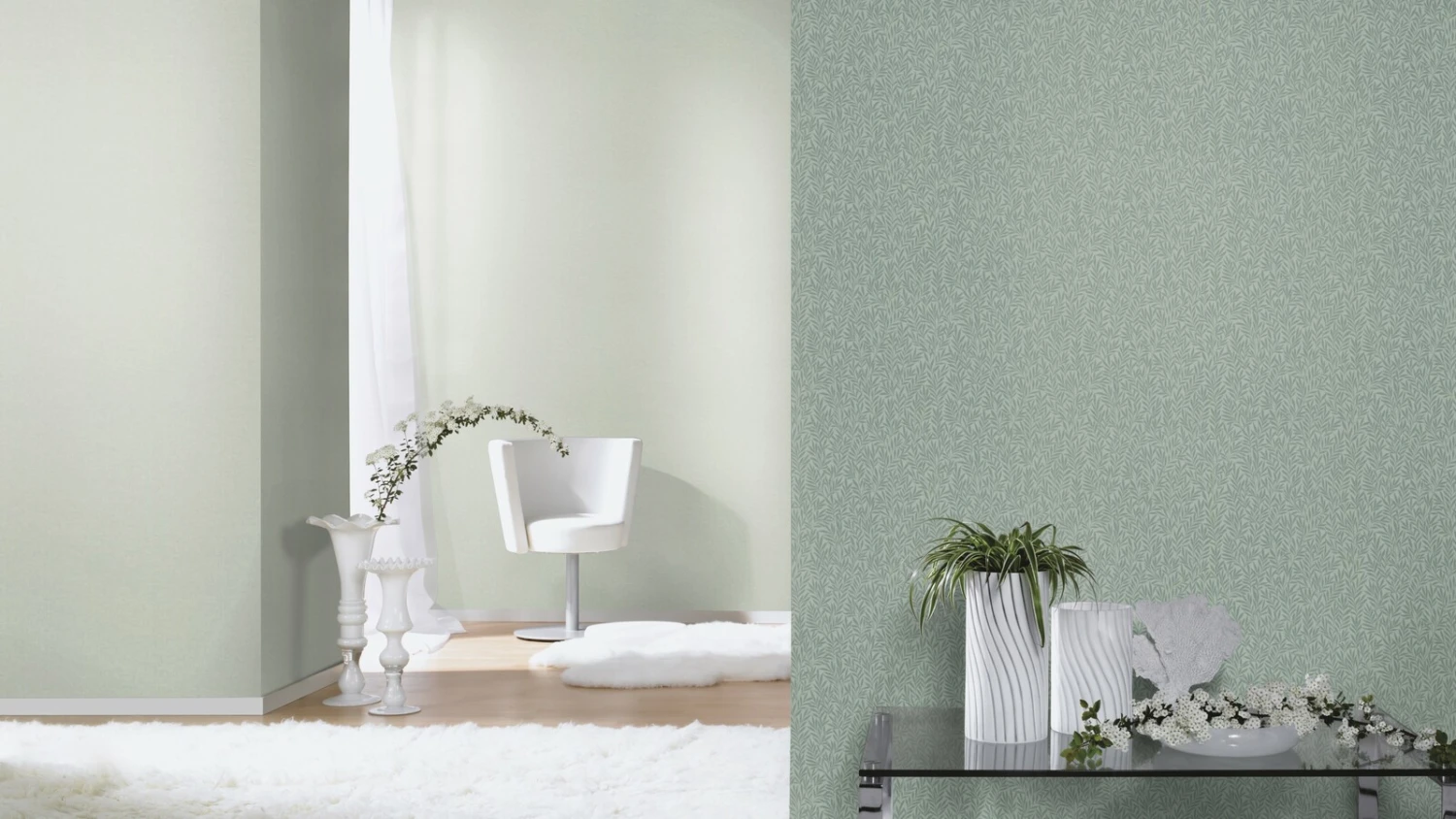 Rasch Tapete Einfarbig Textil Optik Olivgrün 252835 8 Rasch Tapete Einfarbig Textil Optik Olivgrün 252835 - Image 6